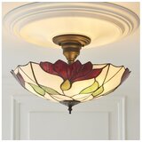 Endon 111896 - Plafonski luster Tiffany BOTANICA 3xE27/10W/230V, prečnik 45 cm Cene