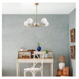 Opviq Luster Antler-13773, 69cm, IP20, Zlatno-bijele boje | Eponuda.ba