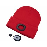 Extol kapa sa čelovkom i usb punjenjem 300 mah, crvena, vel. uni | Eponuda.com