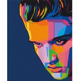  Slika za samostalno slikanje - Colourful Elvis 40x50 | shoptok.hr
