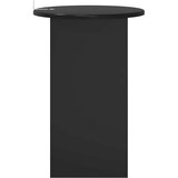  Bocni stol Crni hrast Ø 39,5 x 55 cm Konstruirano drvo | shoptok.hr