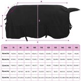  za konje Crna 135 cm Poliester | shoptok.hr