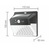  Reflektor LED sa solarnim panelom, 250lm, detekcija pokreta - FLP22SOLAR | shoptok.hr