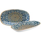 Bonna Alhambra ovalni krožnik Gourmet / 19x11cm / 12 kos, (21364627) Cene