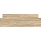  Okvir kreveta s uzglavljem i podnožjem boja hrasta 200x200 cm | shoptok.hr