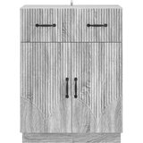  Strani šal Siva Sonoma 66 x 34,5 x 87 cm Inženirski les, (5000218144) | Shoptok.si