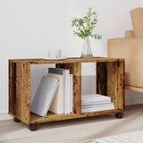  Pomični ormarić boja staro drva 72x33x42,5 cm konstruirano drvo | shoptok.hr
