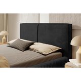 MID.YOU OBLAZINJENA POSTELJA 140 cm x 200 cm , les, tekstil, leseni material barve grafita | Shoptok.si