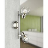 Globo 54809-2 - Spot svetiljka TEXAS 2xE14/40W/230V mat hrom | Eponuda.com