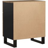  Noćni ormarić 50x33x60 masivno drvo bagrema i konstruirano drvo | shoptok.hr