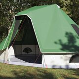 Tipi šator s krovom s pohranom Zelena 466 x 310 x 240 cm taft | shoptok.hr