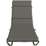  Jastučić za ležaljku GEMERT 100% poliester Siva 200 x 55 x 3 cm Slike