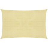 vidaXL Senčno jadro 160 g/m² bež 2,5x4 m HDPE Cene