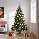  Umjetno božićno drvce s kuglicom 210 cm 300 LED lampica | shoptok.hr