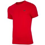 4f Majice s kratkimi rokavi TSM003 Rdeča | Shoptok.si