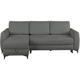 MID.YOU KOTNA SEDEŽNA GARNITURA, bouclé temno siva | Shoptok.si