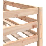 vidaXL Trojni pograd 75x190 cm trdna borovina | Shoptok.si