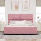 vidaXL krevet od baršuna Ružičasti 180x200 cm | shoptok.hr