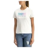 Tommy Hilfiger Majice s kratkimi rokavi T-shirt Summer multicolor Bela Cene