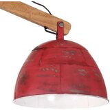  Stropna svetilka 25 W obrabljeno rdeča 29x18x85 cm E27, (21410241) | Shoptok.si