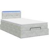  od pjene s madracem i LED-om Svjetlosiva 120 x 190 cm | shoptok.hr