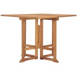  Sklopivi vrtni blagovaonski stol 90x90x75 cm masivna tikovina | shoptok.hr