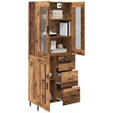  Highboard 2 kom. Staro drvo 69,5 x 34 x 180 cm | shoptok.hr