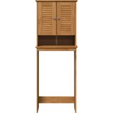 vidaXL Kabinetska WC boja meda 60 x 27 x 161 cm Masivna borovina | shoptok.hr