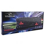  Tastatura gaming TITANUM RANGER, USB, 9 multimedia buttons, US layout, TK105 | Eponuda.ba