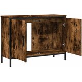 Ormarić za umivaonik boja dimljenog hrasta 80x30x60 cm drveni | shoptok.hr