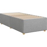  Okvir kreveta bez madraca svjetlosivi 100x200 cm od tkanine | shoptok.hr