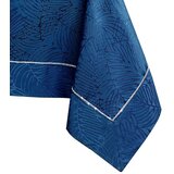 AmeliaHome Stolnjak Gaia s manšetom i obrubom 140x350 cm, indigo | shoptok.hr