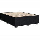  Krevet s oprugama i madracem crni 160x200 cm od tkanine | shoptok.hr