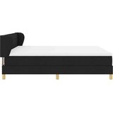Box Spring Postelja z Vzmetnico Črna 180x200 cm Tkanina, (22052183) | Shoptok.si