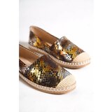 Capone Outfitters Espadrilles - Gold - Flat Cene