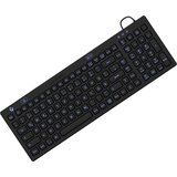Raidsonic KeySonic KSK-6031INEL-B (DE) keyboard Industrial USB QWERTZ German Black | shoptok.hr