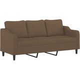  4-dijelni set sofa s jastucima smeđi od tkanine | shoptok.hr