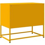 TV ormarić boja senfa 68 5 x 39 x 60 5 cm čelični | shoptok.hr