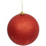 Feeric Novogodišnji ukras za jelku maxi kugla 150mm crvena gliter (184158P) | ePonuda.com