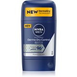 Nivea Men Derma Dry Control 96h u stiku antiperspirant 50 ml za moške | shoptok.hr