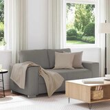  Dvosjed svijetlosiva 160x77x82 cm korduro tkanina | shoptok.hr