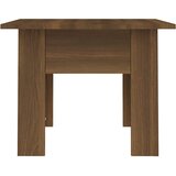  Stolić za kavu smeđa boja hrasta 55x55x42 cm konstruirano drvo | Eponuda.com