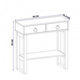 Hanah home komoda valeri white | ePonuda.com