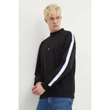 Hugo Blue Bombažen pulover moški, črna barva, 50516991
