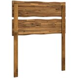  Uzglavlje s prirodnim rubom ROSTOCK Prirodna 100 cm | shoptok.hr