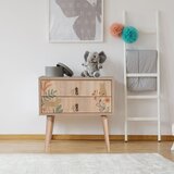 Hanah home Noćni ormarić, 60​x61x40 cm, Šareni | Eponuda.ba