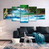  Slika - Waterfall in Kanchanaburi (5 Parts) Wide 225x100 | shoptok.hr