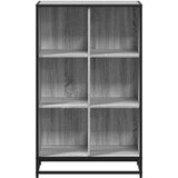  Ormar za knjige sivi sonoma 65,5x33x107,5 cm izrađeno drvo | shoptok.hr