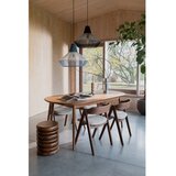 Zuiver modra viseča svetilka s tekstilnim senčilom ø 55 cm fairy – | Shoptok.si