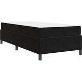  Krevetna konstrukcija Crna 100 x 200 cm tkanina | shoptok.hr